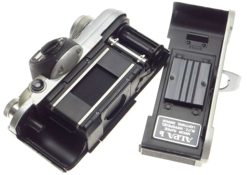 ALPA-XENON 1.9/50 SCHNEIDER SLR VINTAGE CAMERA SILVER LENS Mod. 6B RARE BOX f=50
