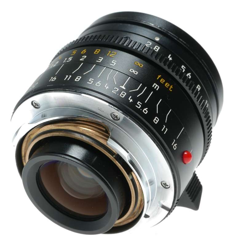 Leica Elmarit-M 2.8/28 mm E46 Lens 6 Bit hood set fits M11 camera