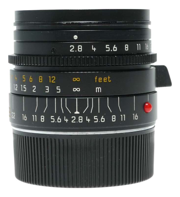 Leica Elmarit-M 2.8/28 mm E46 Lens 6 Bit hood set fits M11 camera