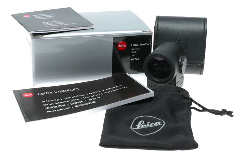 Leica Visoflex black digital SLR reflex viewfinder GPS 18767 boxed