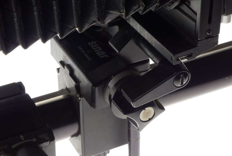 SINAR F2 black complete large format view film field camera Super-Angulon 5.6/75