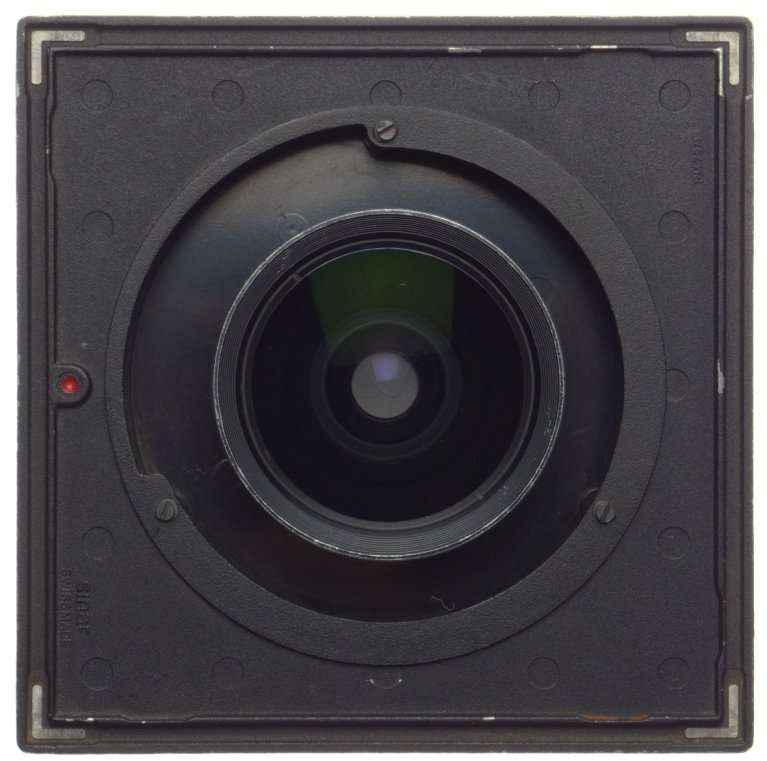 SINAR F2 black complete large format view film field camera Super-Angulon 5.6/75