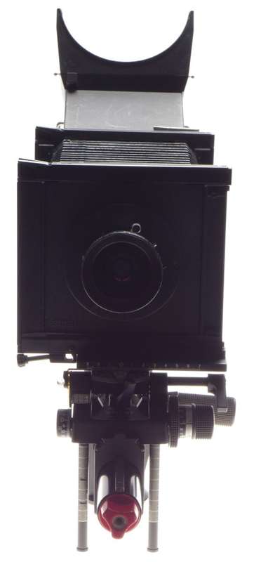SINAR F2 black complete large format view film field camera Super-Angulon 5.6/75