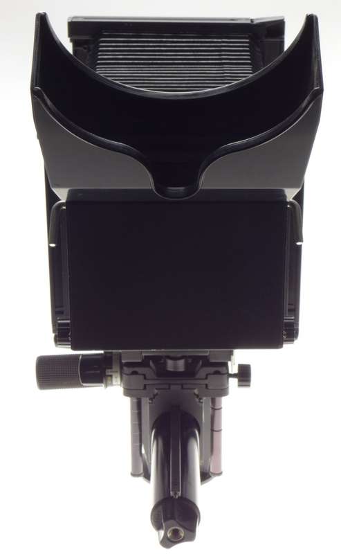 SINAR F2 black complete large format view film field camera Super-Angulon 5.6/75