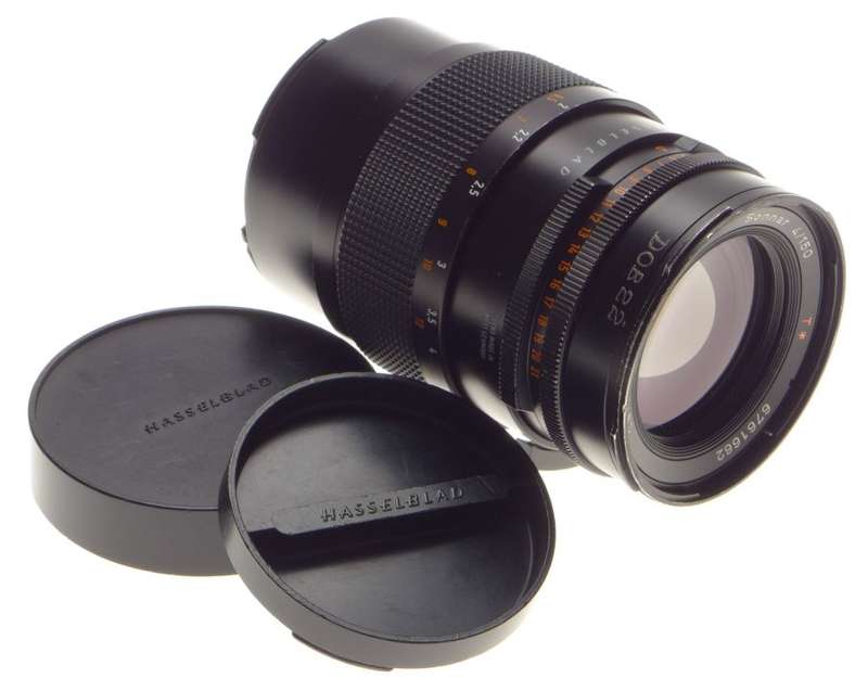Zeiss Hasselblad Sonnar 4/150 T black medium format V series camera lens f=150mm