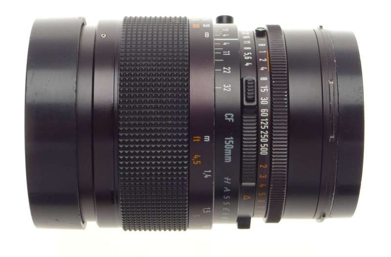 Zeiss Hasselblad Sonnar 4/150 T black medium format V series camera lens f=150mm