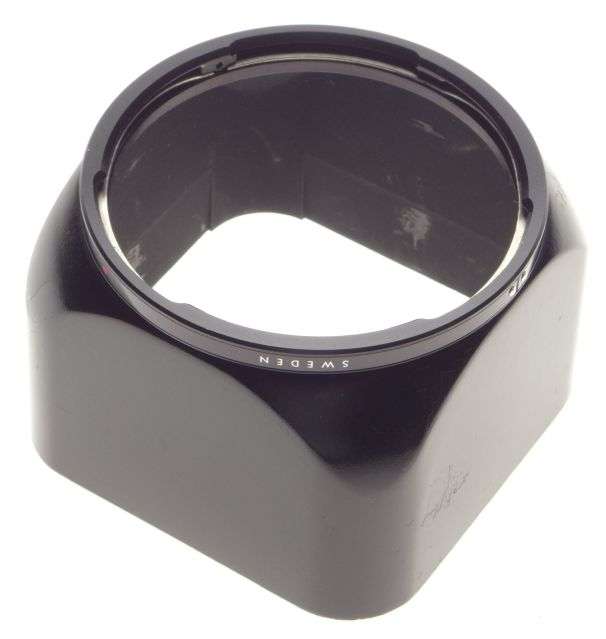 Hasselblad camera 150 lens hood shade square Bayonet mount black used clean cond