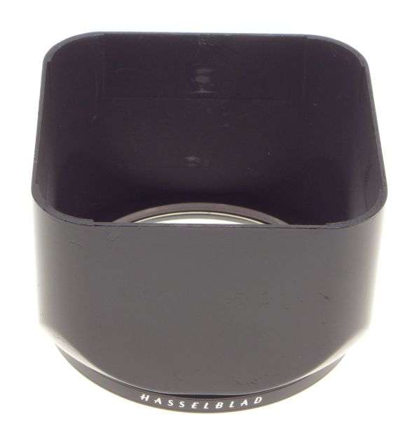 Hasselblad camera 150 lens hood shade square Bayonet mount black used clean cond