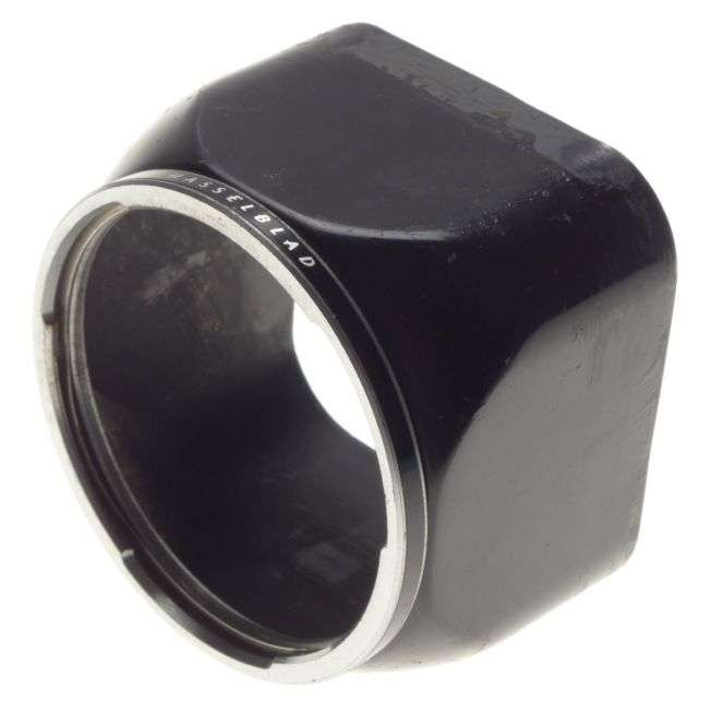 150 Hasselblad camera lens f=150mm hood shade sonnar V series square plastic