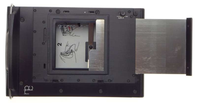 NPC polaroid film back magazine holder accessory model MF-1 mint box HASSELBLAD