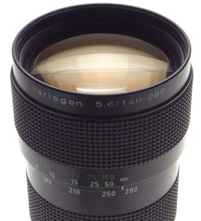 5.6/140-280mm Schneider Hasselblad Variogon Zoom Macro Close wide angle lens cap