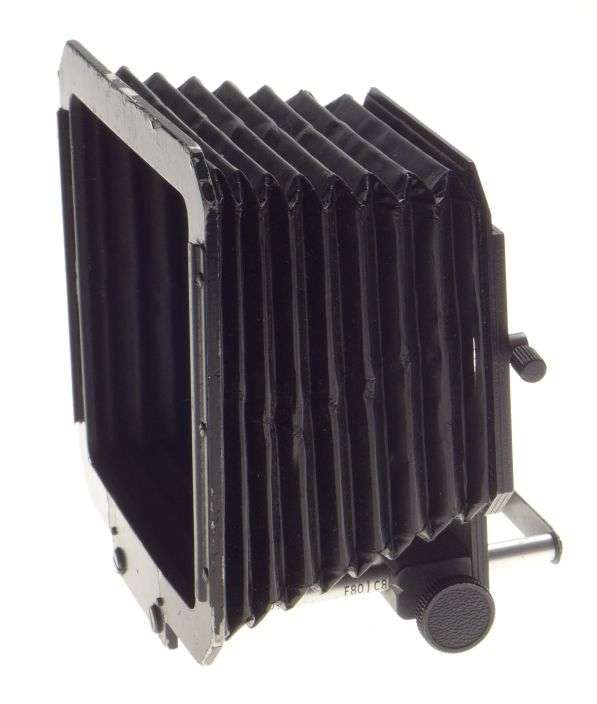 Hasselblad camera bellows compendium lens hood shade rail clean used condition