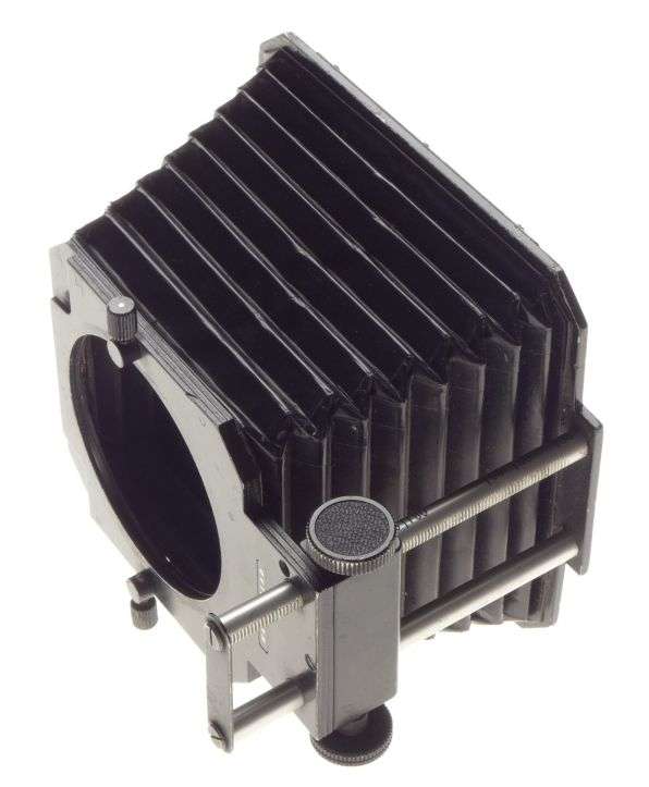 Hasselblad camera bellows compendium lens hood shade rail clean used condition
