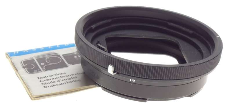 Hasselblad V series cameras 40541 TH2 extension tube 16 500CM 501 intructions