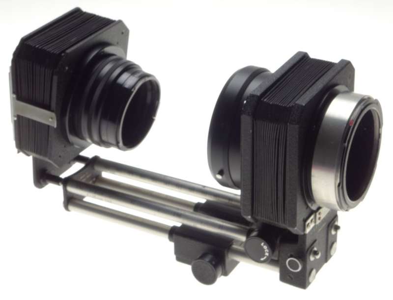 Hasselblad 500 CM camera macro close up medium format used bellows set rail kit
