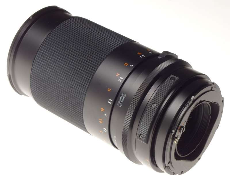 Boxed Hasselblad 2000 FC lens Tele-Tessar 1:4/250mm f=250mm t* Zeiss caps MINT-