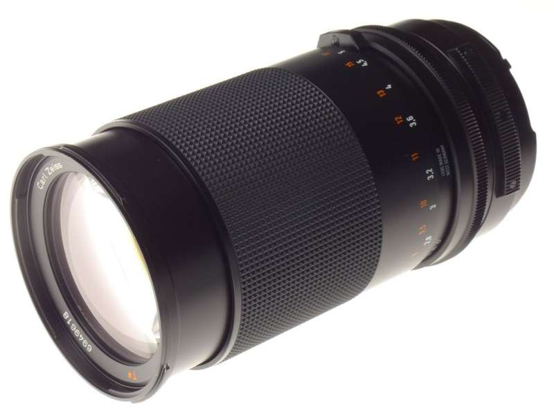 Boxed Hasselblad 2000 FC lens Tele-Tessar 1:4/250mm f=250mm t* Zeiss caps MINT-