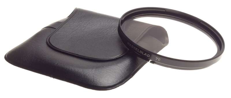 HASSELBLAD 70 filter 1x CR 1,5 -0 large round bayonet camera lens filter cased