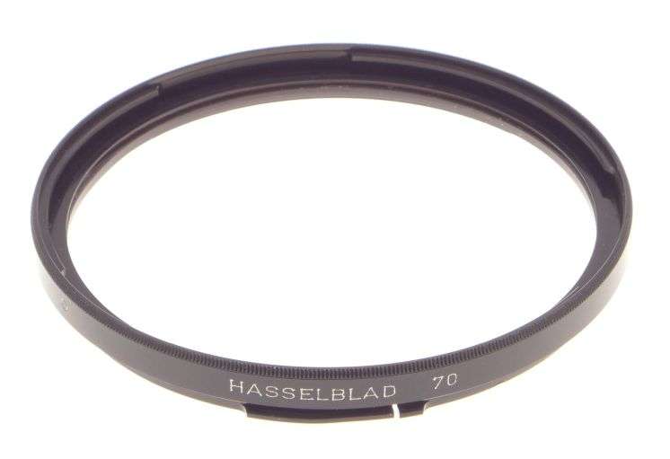 HASSELBLAD 70 filter 1x CR 1,5 -0 large round bayonet camera lens filter cased