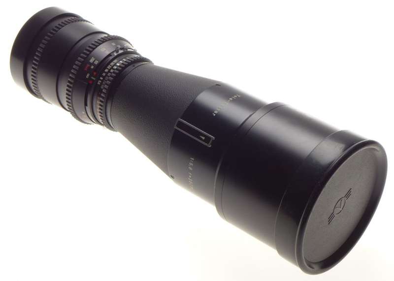 Excellent Zeiss Tele-Tessar 5.6/350 t* Hasselblad camera lens hood caps EXCELL