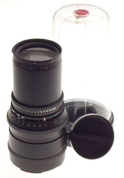V series 1:5.6/250mm Black excellent Sonnar 1:5.6 f=250mm HASSELBLAD tele lens