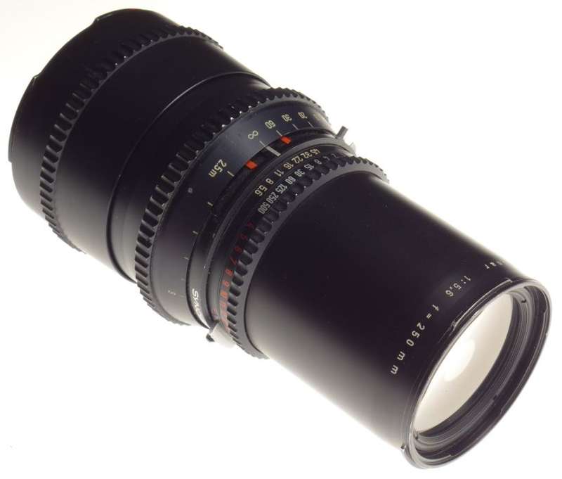 V series 1:5.6/250mm Black excellent Sonnar 1:5.6 f=250mm HASSELBLAD tele lens