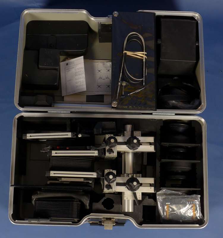 SINAR P2 Chrome set 3 Schneider lenses wide angle belows large format camera kit