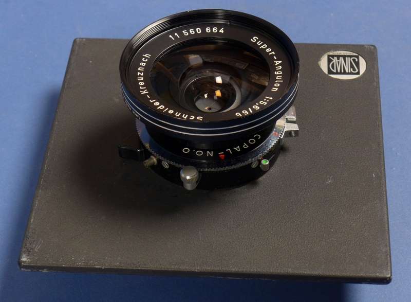 SINAR C. Koch Ststem 3 Schneider lenses Wide angle bellows film holders polaroid