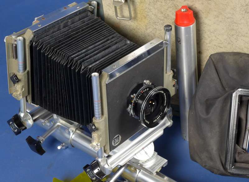 SINAR C. Koch Ststem 3 Schneider lenses Wide angle bellows film holders polaroid