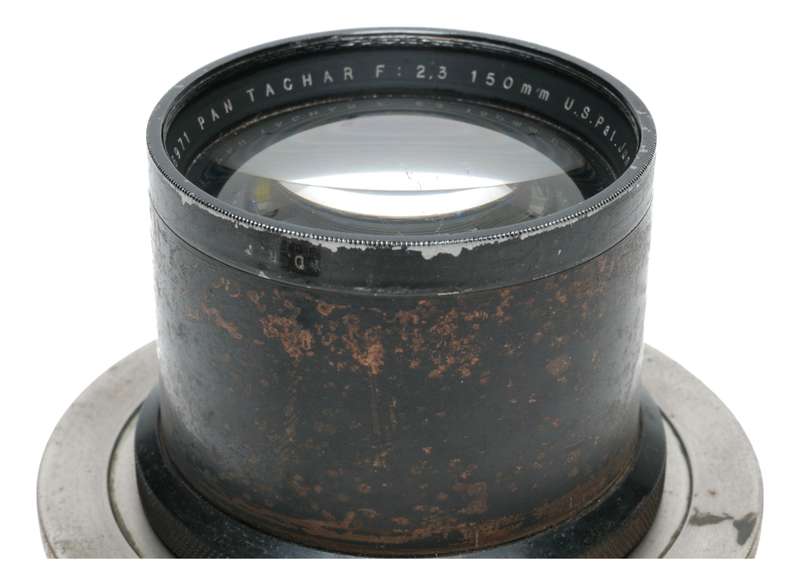 Pan Tachar F:2.3 150mm Astro-Berlin 2.3/150 mm camera lens vintage big heavy