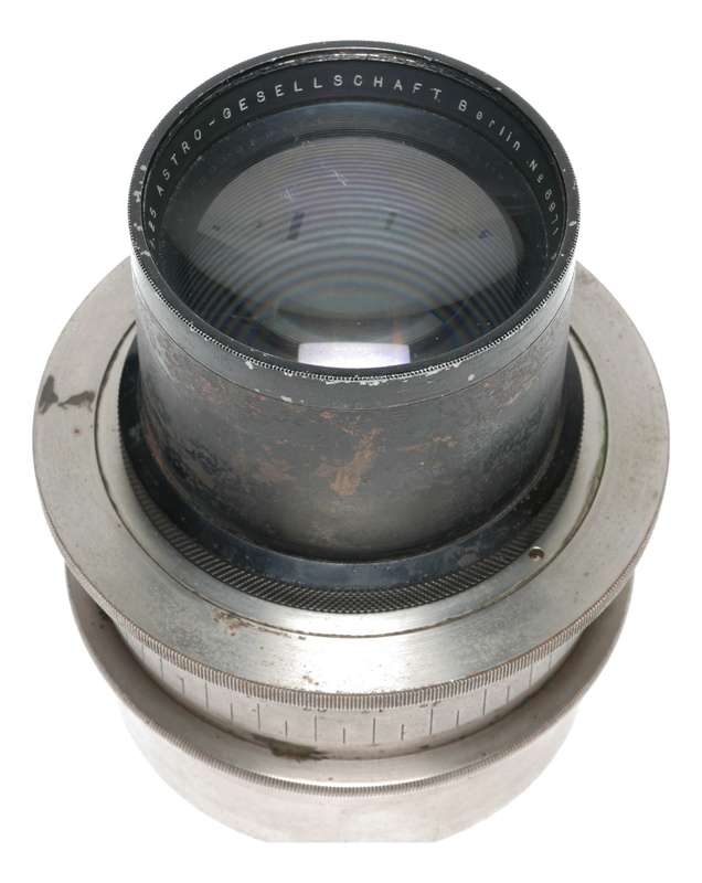 Pan Tachar F:2.3 150mm Astro-Berlin 2.3/150 mm camera lens vintage big heavy