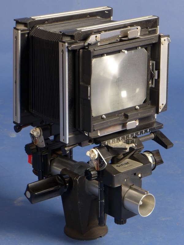 SYMMAR-S 1:5.6/150mm lens 4x5 large format field film camera SINAR F black body