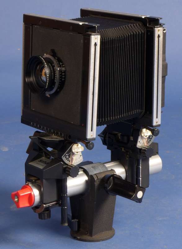 SYMMAR-S 1:5.6/150mm lens 4x5 large format field film camera SINAR F black body