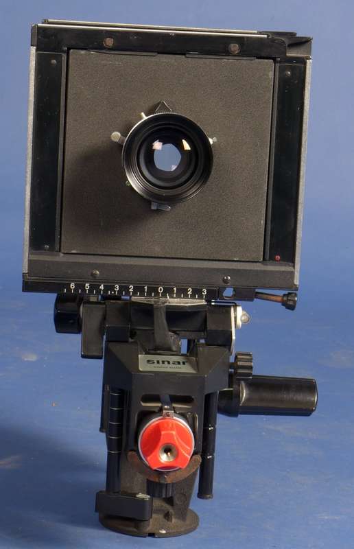 SYMMAR-S 1:5.6/150mm lens 4x5 large format field film camera SINAR F black body