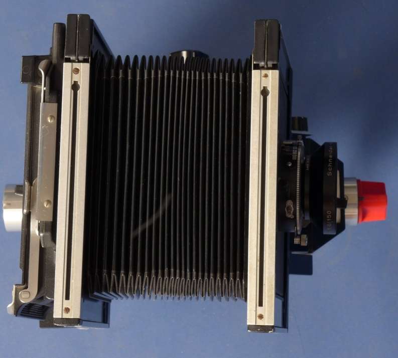 SYMMAR-S 1:5.6/150mm lens 4x5 large format field film camera SINAR F black body