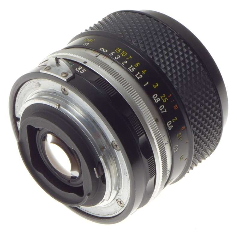 NIKON MICRO-NIKKOR-P AUTO 1:3.5 f=55mm SLR CAMERA LENS ADAPTER M2 FILTER 3.5/55
