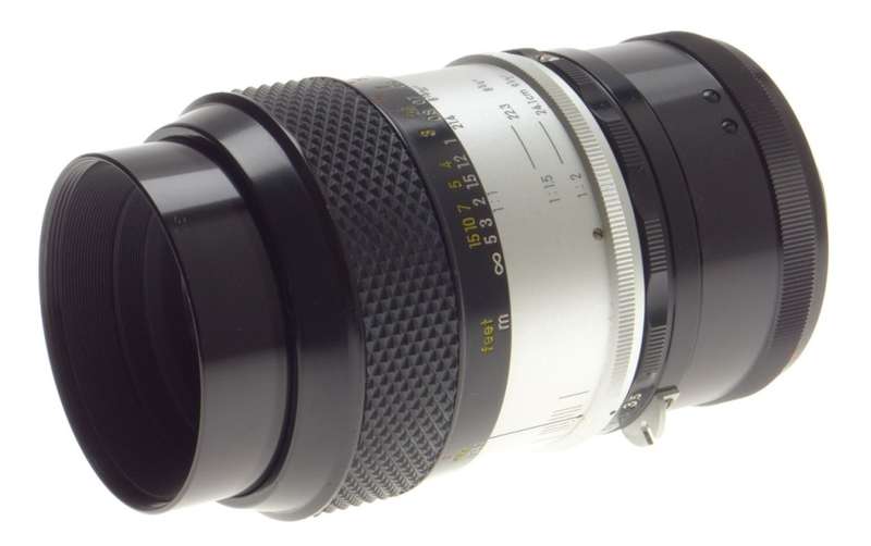 NIKON MICRO-NIKKOR-P AUTO 1:3.5 f=55mm SLR CAMERA LENS ADAPTER M2 FILTER 3.5/55