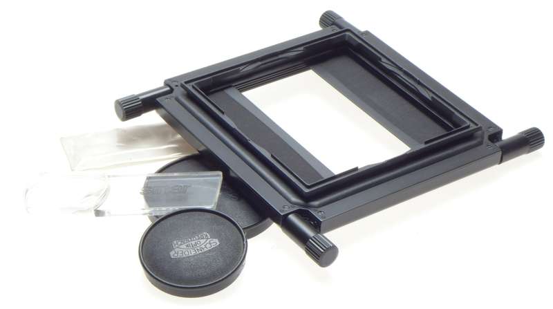 SINAR F Black camera 4x5 body Chrome Rail SYMMAR-S 1:5.6/210mm Schneider lens MC