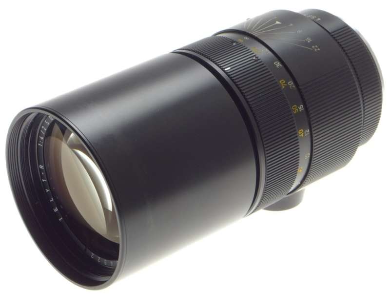 LEICA TELYT-R 1:4/250mm CAMERA LENS f=250mm CLEAN CONDITION 11920 FILTER BOXED
