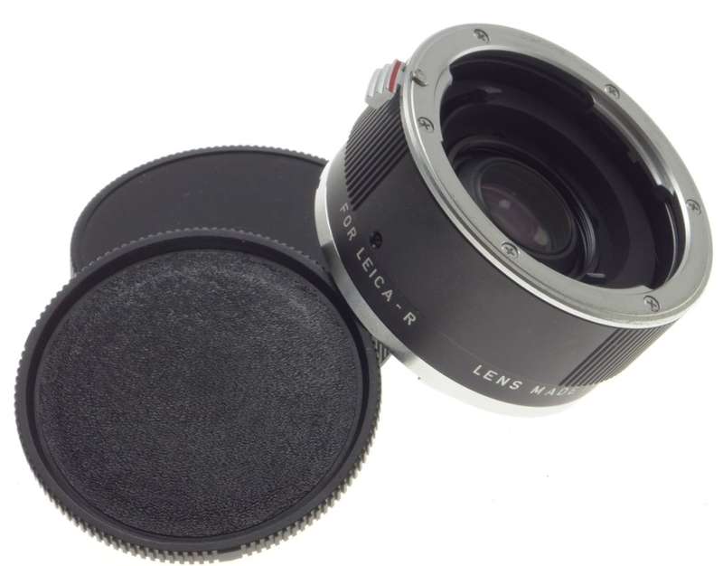 11236 FOR LEICA R 2x EXTENDER-R MINT BOXED CAPS PERFECT OPTICS COMPLETE PACKAGE