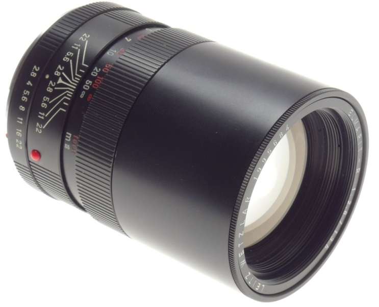 ELMARIT-R 1:2.8/135mm LEICA SLR 35mm FILM CAMERA LENS f=135mm 2 CAM UVa FILTER