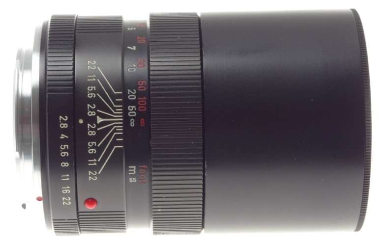 ELMARIT-R 1:2.8/135mm LEICA SLR 35mm FILM CAMERA LENS f=135mm 2 CAM UVa FILTER