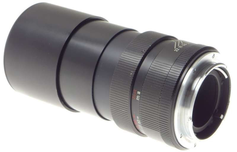 ELMARIT-R 1:2.8/135mm LEICA SLR 35mm FILM CAMERA LENS f=135mm 2 CAM UVa FILTER