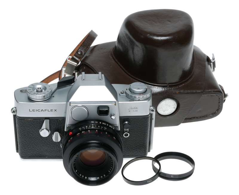 Summicron-R 2/50 Leicaflex SL f2 eye original version 1 SLR vintage film camera