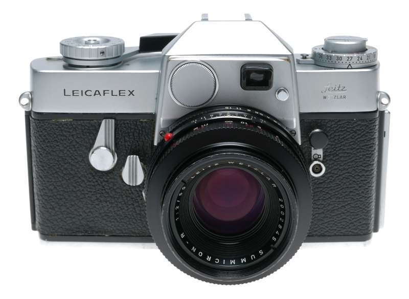 Summicron-R 2/50 Leicaflex SL f2 eye original version 1 SLR vintage film camera