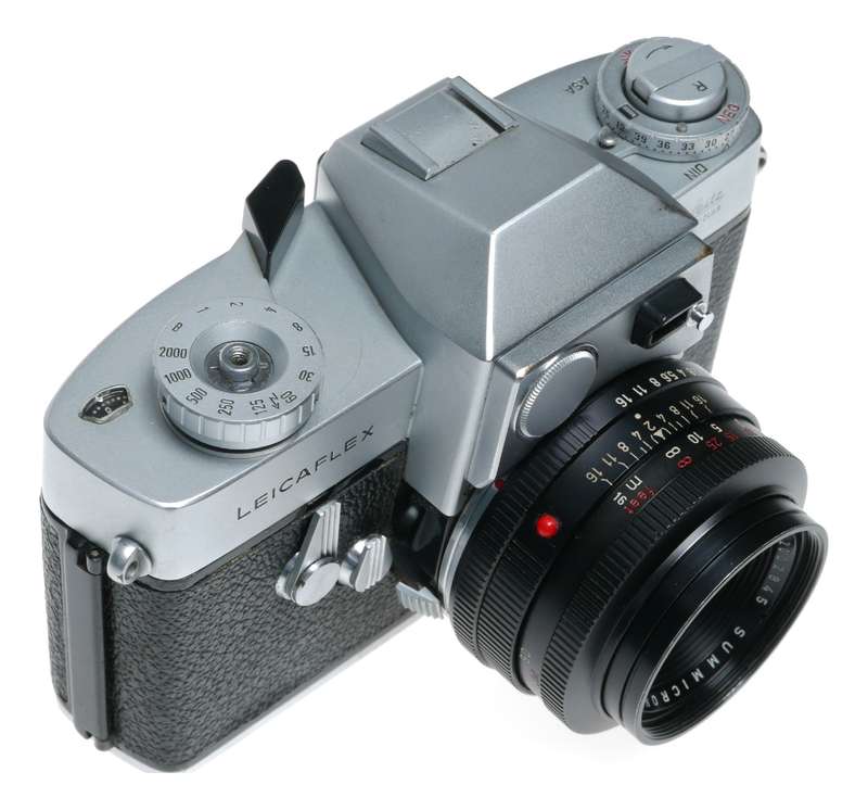 Summicron-R 2/50 Leicaflex SL f2 eye original version 1 SLR vintage film camera