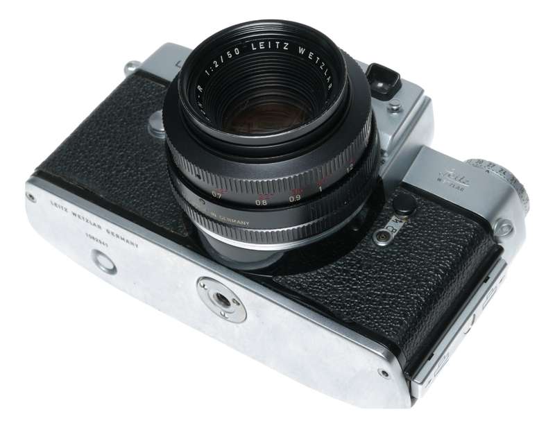 Summicron-R 2/50 Leicaflex SL f2 eye original version 1 SLR vintage film camera