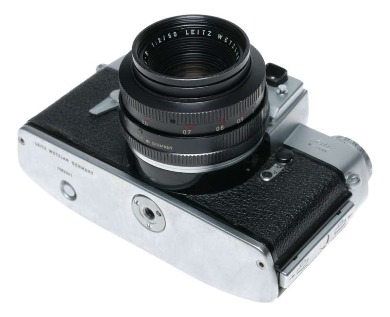 Summicron-R 2/50 Leicaflex SL f2 eye original version 1 SLR vintage film camera