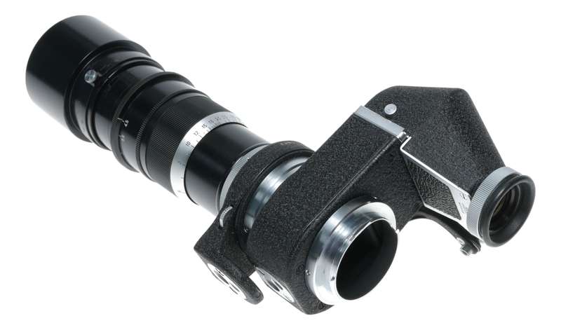 Visoflex Telyt f=20cm 1:4.5 SLR rangefinder converter Tele lens 4.5/200 mm