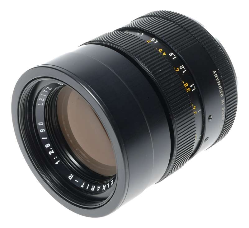 Elmarit-R 1:2.8/90 Leica SLR vintage camera lens f=90 mm f2.8 Leitz Wetzlar